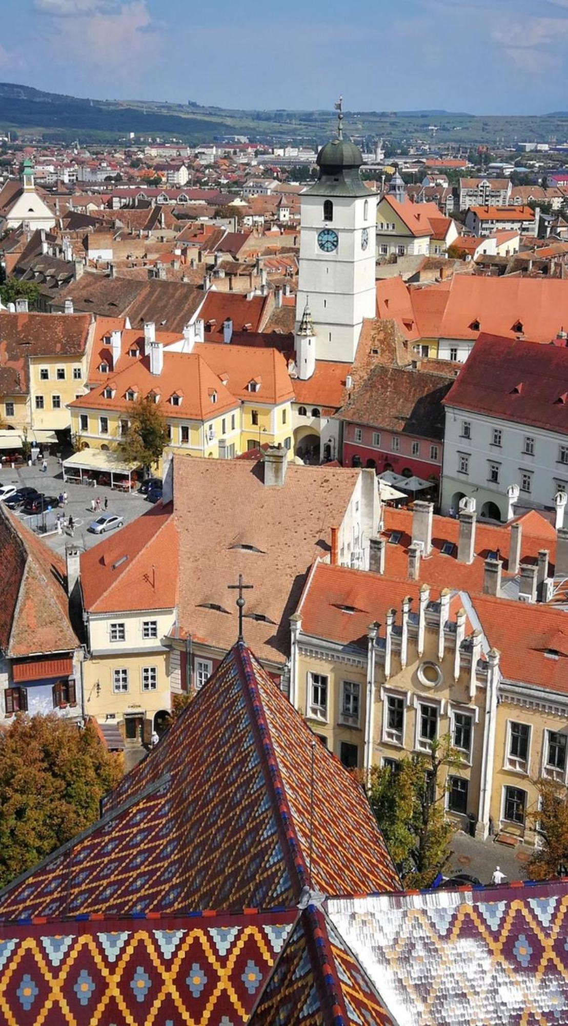 Phoenix Central Apartments Sibiu Eksteriør billede